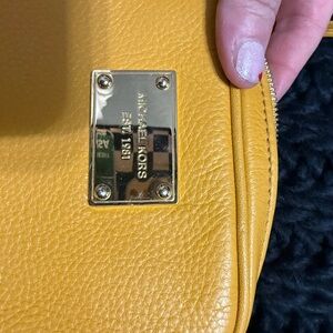 Michael Kors Mustard Yellow Crossbody Bag